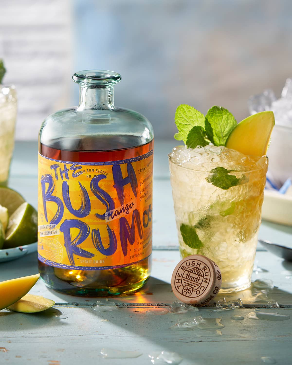 Mango & Ginger Mojito Bush Rum Co